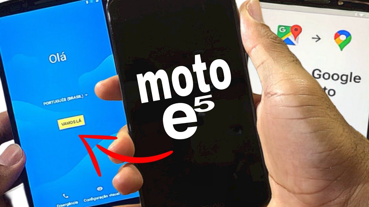 Moto e5 - Como Remover Conta Google Motorola Moto E5 sem PC