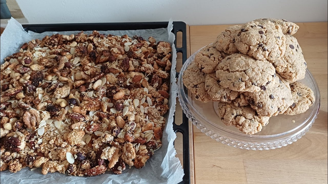 Vlog : #jus d agrumesgingembre #cookies beurre de cacahuètesflocons d avoine 😊