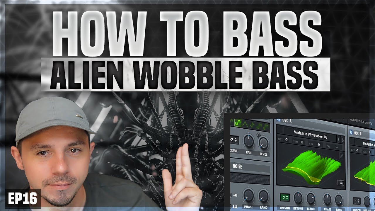How To Bass - Alien Wobble Bass in Serum - Simula, Disrupta - Drum & Bass / Dubstep