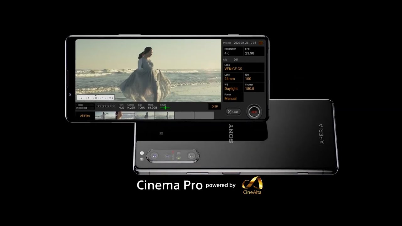 Sony Xperia 1 II Official Trailer | Made for cinematographers