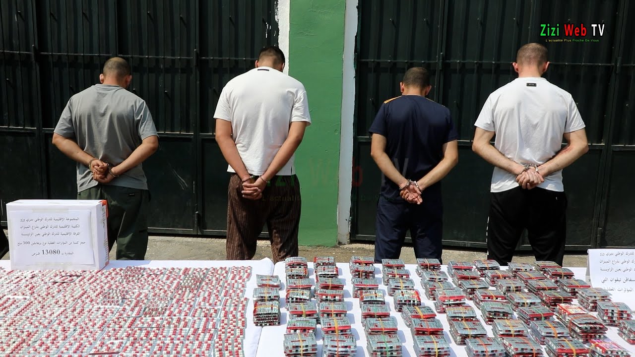 Arrestations De 04 Dealers Et Saisie De Plus De 13000 Psychotropes à Ain Zaouia à Tizi-Ouzou …