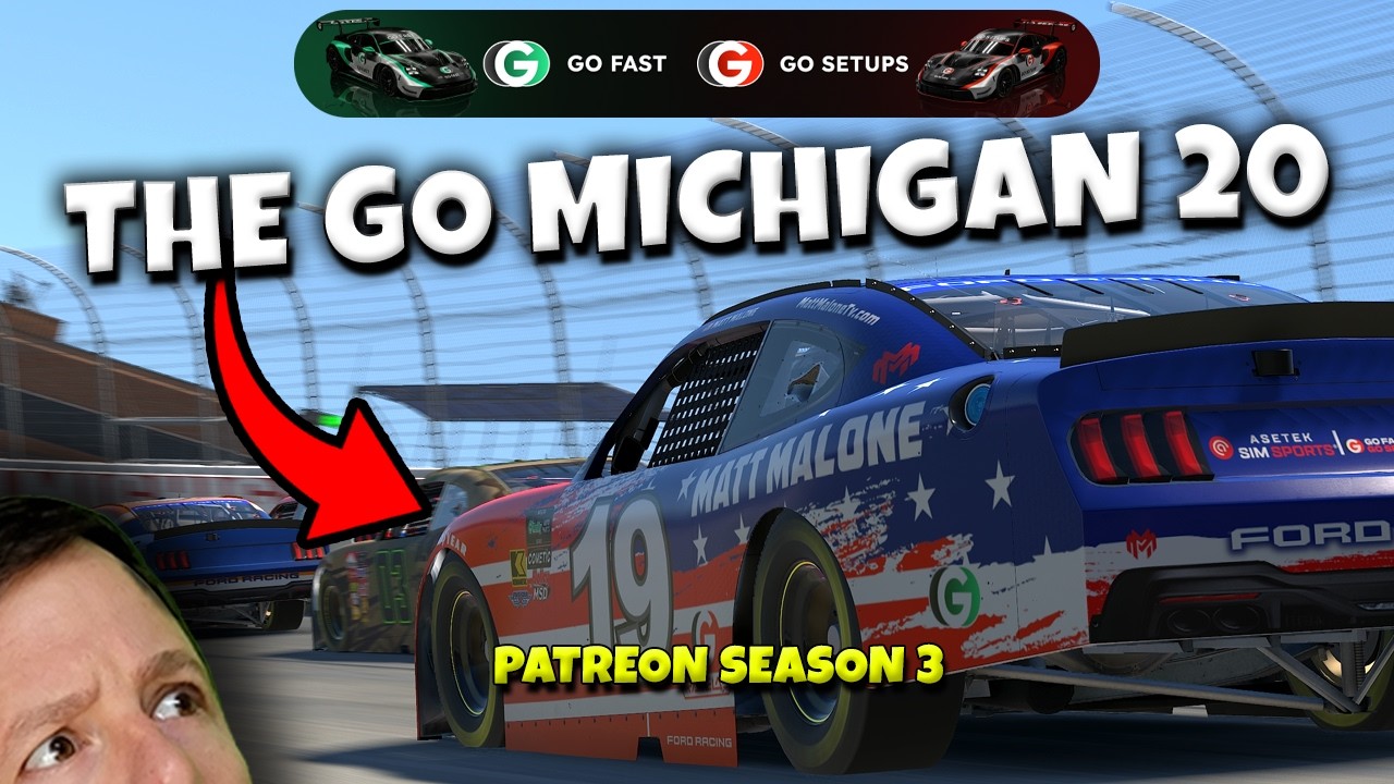 GO FAST GO SETUPS Michigan 20! - Patreon League