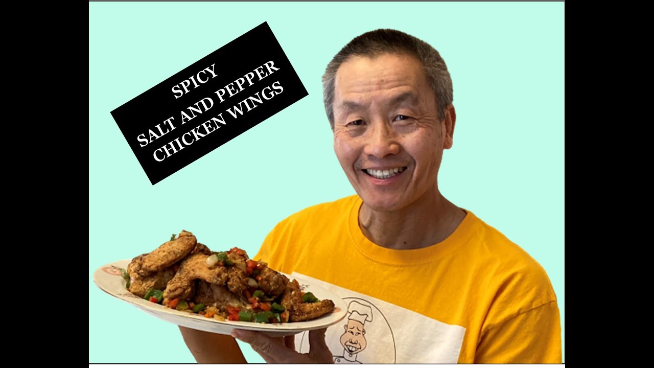 SPICY SALT AND PEPPER CHICKEN WINGS- Lockdown cooking series video #40