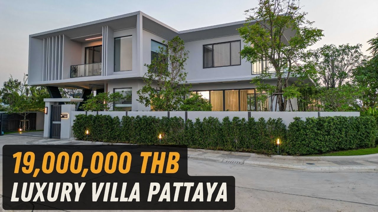 Luxury Property Expert รีวิวบ้านพัทยา EP. 24 - บ้านหรูพร้อมพื้นที่สวนกลางขนาดใหญ่ 19 ลบ.