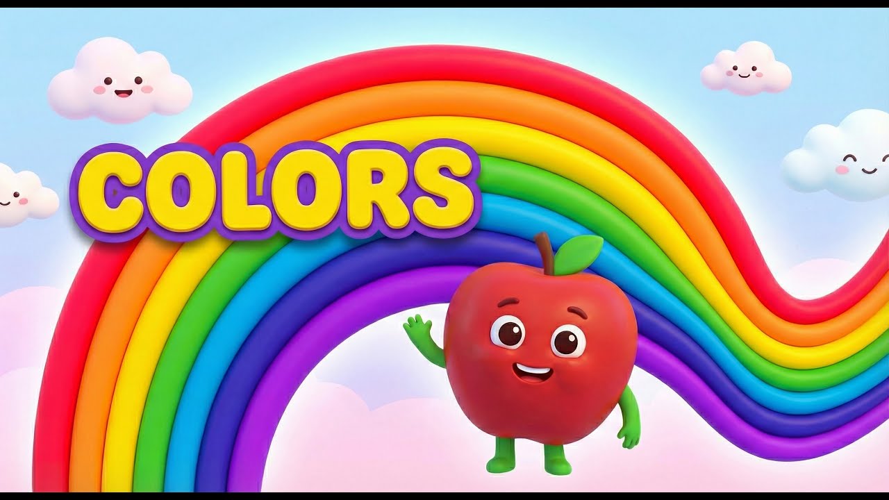 Let's Learn The Colors | Colors Song for Kids 🌈 | Mota Rhymes