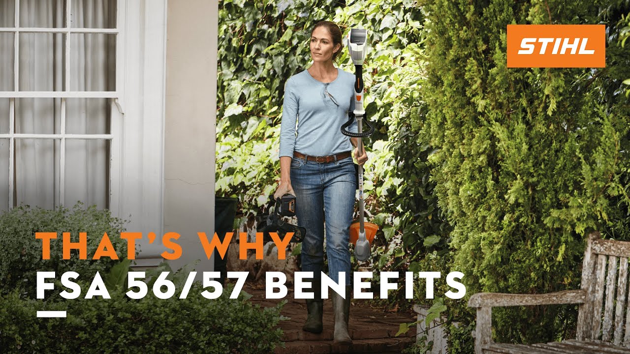 STIHL FSA 56/57* | The benefits of the cordless grass trimmer | That's why