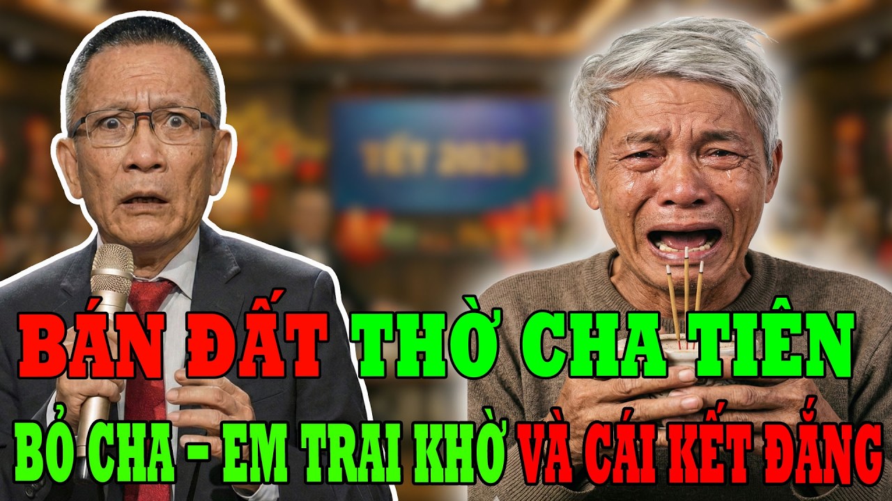 Tâm Sự Tuổi Già Cùng Văn Sâm: Gái Thái Bình Đòi Bán Đất Thờ Cha Tiên, Đẩy Cha, Em Trai Khờ  Ra Đường