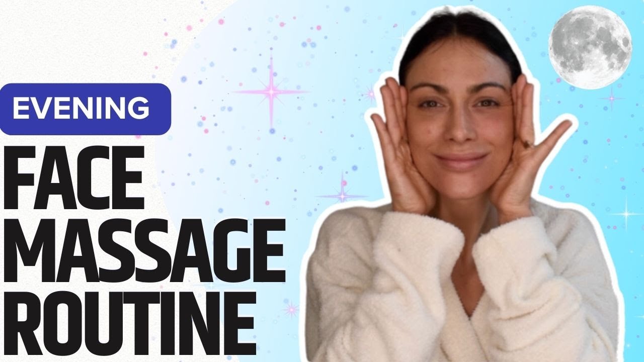 Evening Face Yoga Massage for Glowing Skin | Relax & Refresh for a Peaceful Nights Sleep