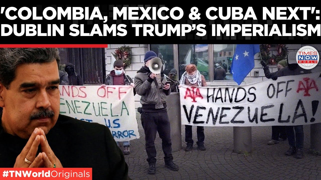 &lsquo;STOP RESOURCE IMPERIALISM&rsquo;: Dublin Erupts As Protesters Condemn US Strikes