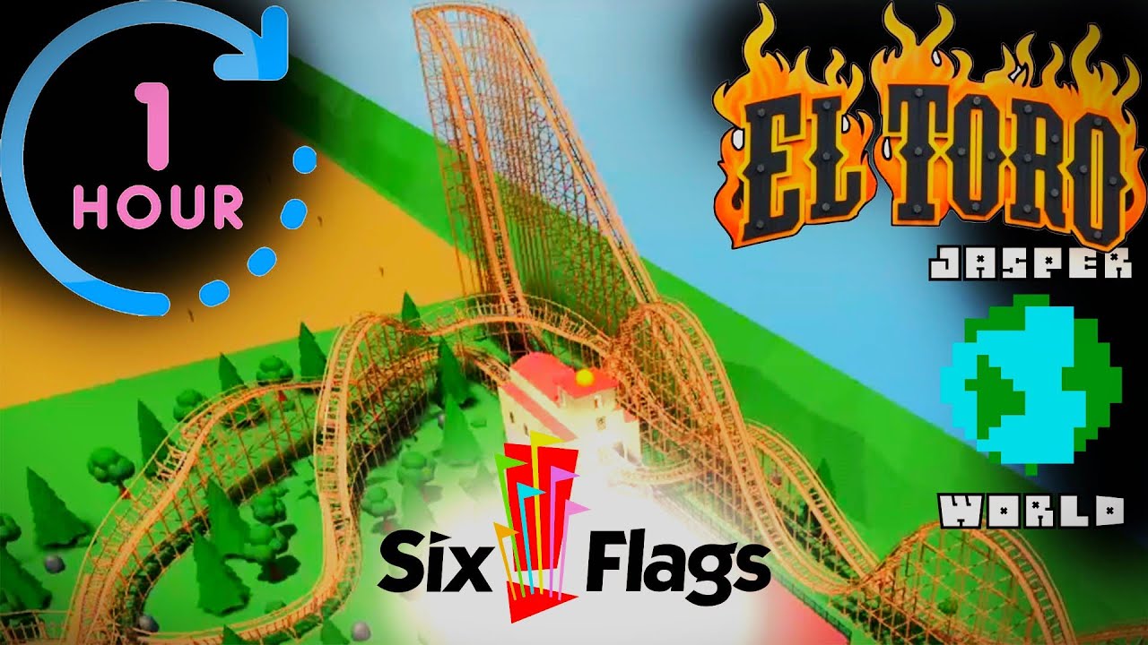 Can I Build *EL TORO* In 1 HOUR?! - Theme Park Tycoon 2 (feat. ME_MICHAEL )