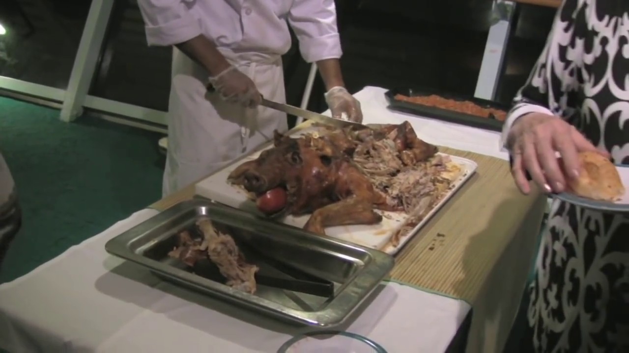 Midnight buffet on Cruise Ship