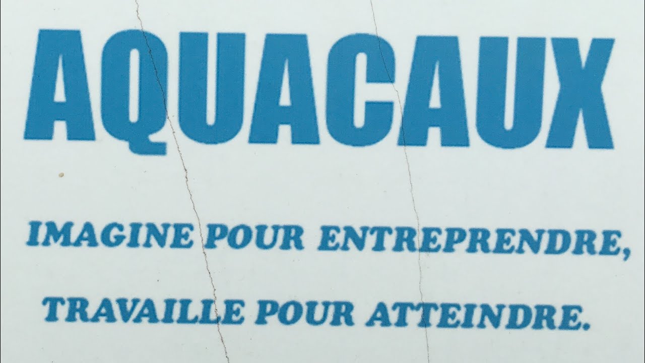 Sortie 6&egrave;mes &agrave; Aquacaux 2020