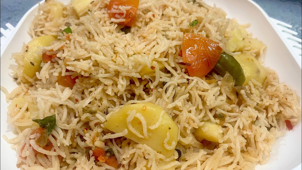 Aloo Chawal Ramzan Special Recipe | Simple Rice Recipe
