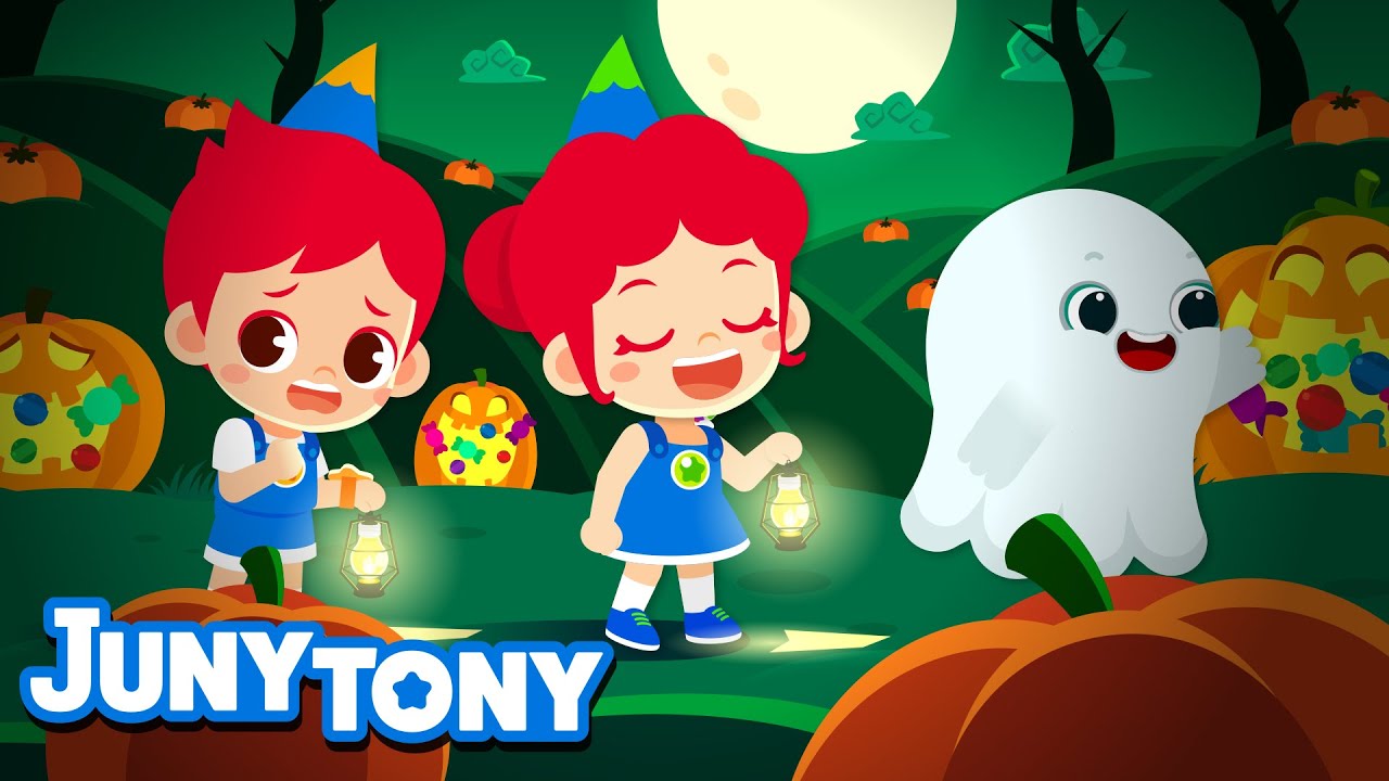 Down By the Spooky Bay | Halloween Song for Kids | Kindergarten Song | Down by the Bay | JunyTony