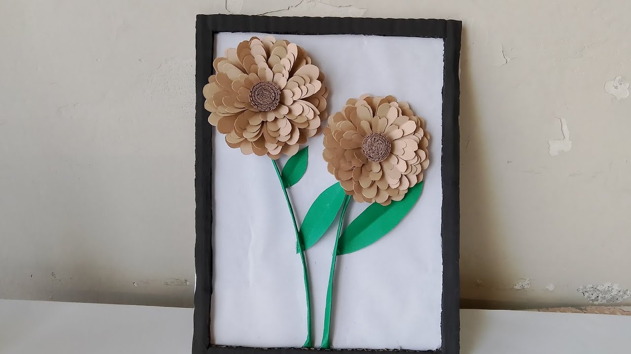 Paper wall hanging craft ideas easy #diy #beautiful #papercraft #craft 