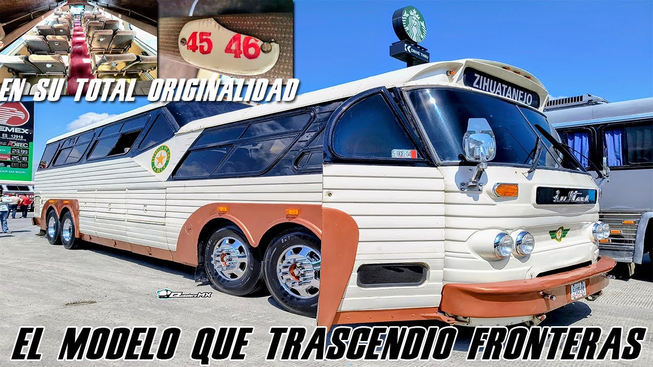 ESTRELLA DE ORO M&Eacute;XICO - ACAPULCO.I ADENTRARTE a MIRAR este SULTANA PANORAMICO un AUTOBUS ICONO.
