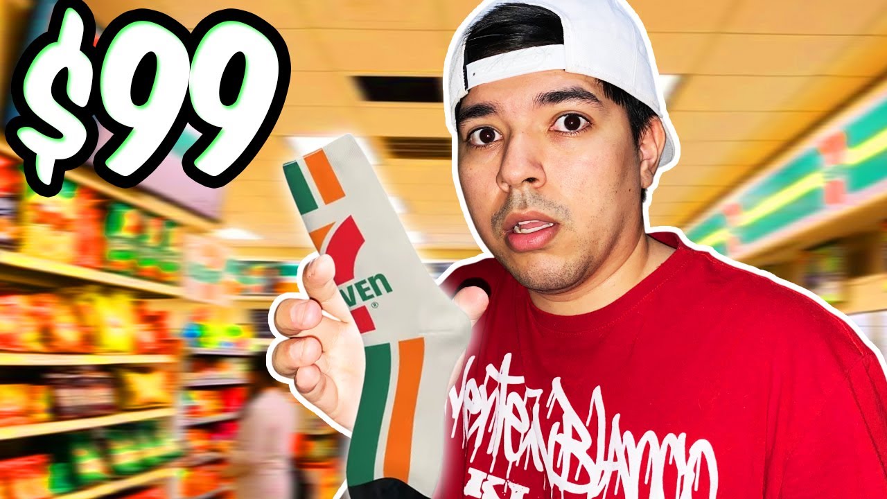 LE COMPRÉ A MI AMIGO COSAS DEL 7-Eleven PARA VER SI LO CONOZCO 😳 *Adiós amistad*