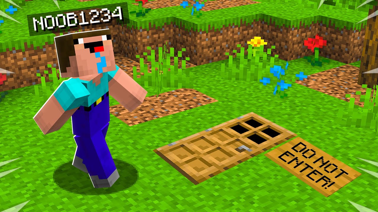 Я нашел СЕКРЕТНЫЙ дом Minecraft, созданный Noob1234!