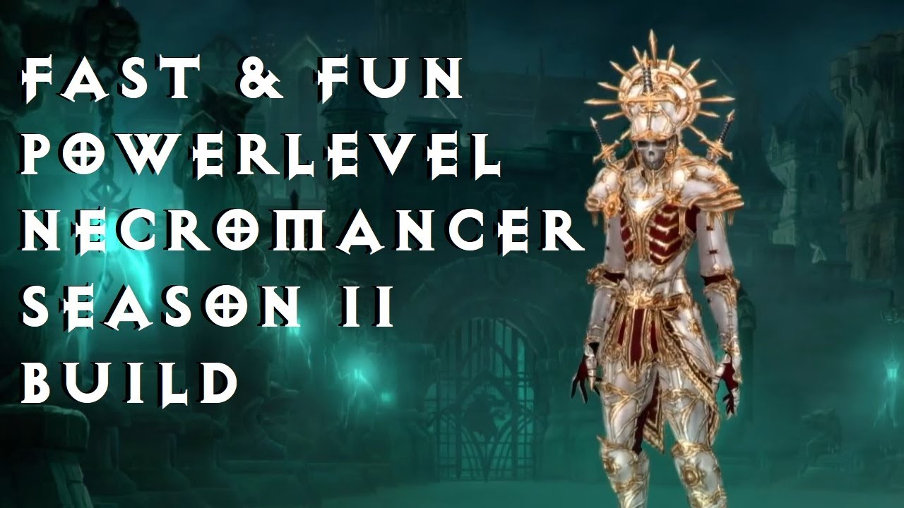 Fast & Easy Necro Powerlevel Build T6-T10 (T13 possible) | Season 11 Patch 2.6
