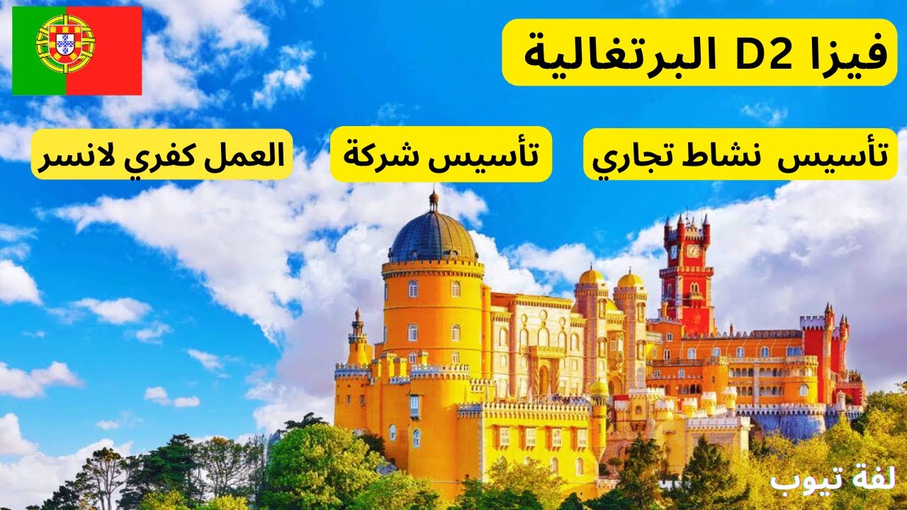 ابدا عملك الخاص … اشتغل كفرى لانسر ...  عن طريق فيزا D2 فى البرتغال