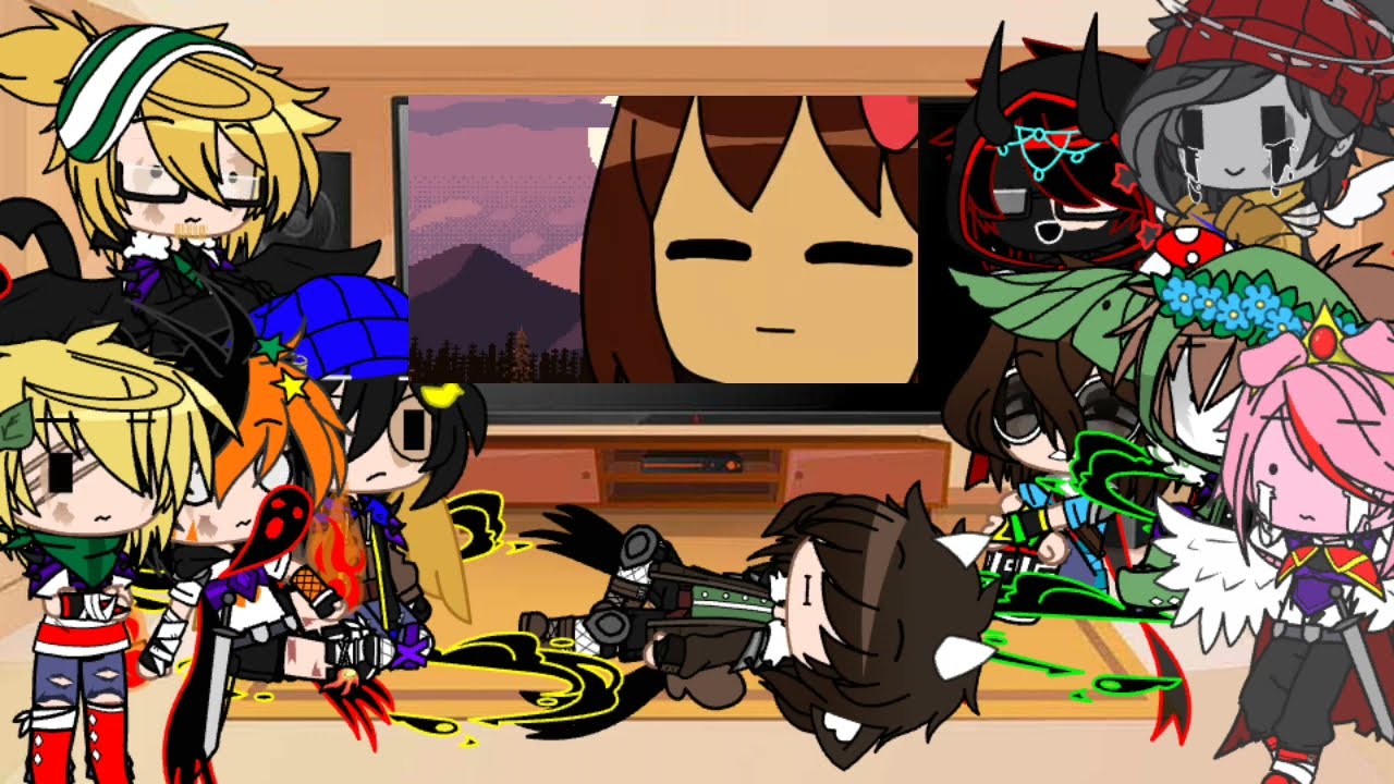 Dsmp react to Ranboo as Frisk🔪[ORIGINAL]Dsmp (I'm back nerds)