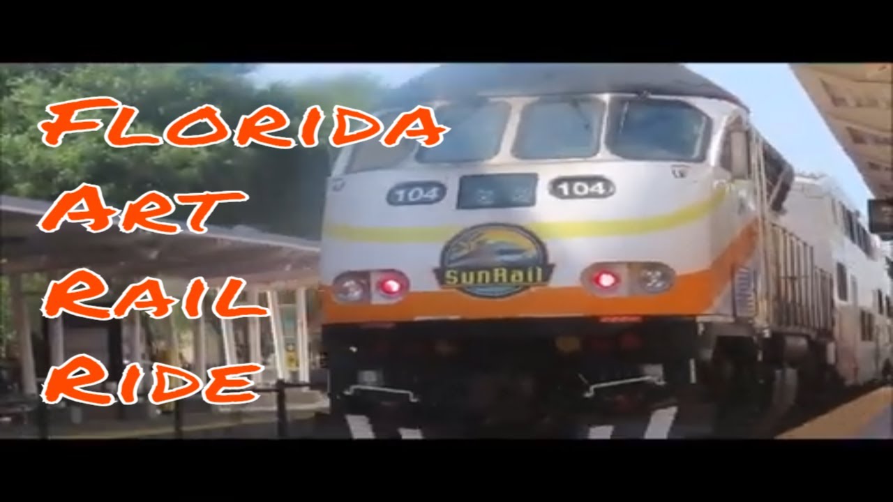 SunRail Ride Winter Park Amtrak Station 