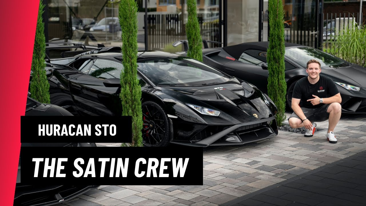 Lamborghini Huracan STO! Wir holen unseren neuen Stier ab! 😈 The Satin Crew!