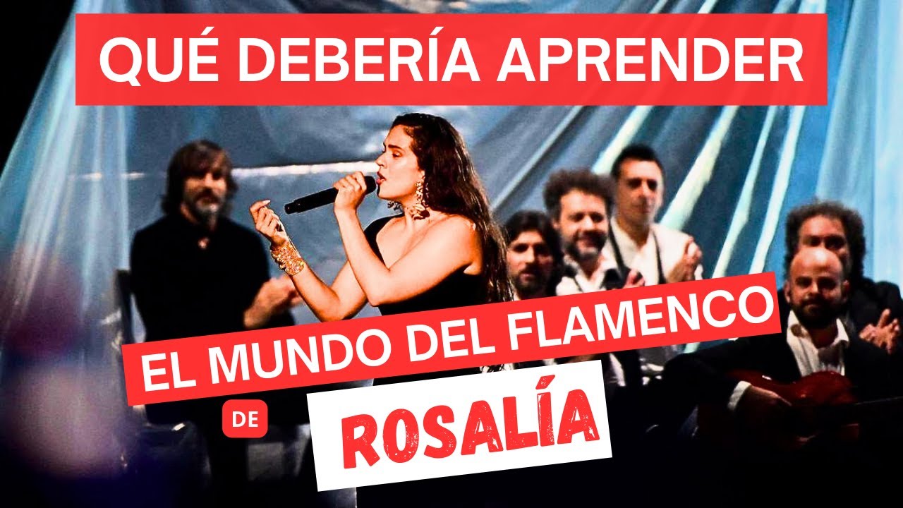 Que DEBERÍA APRENDER el FLAMENCO de ROSALÍA