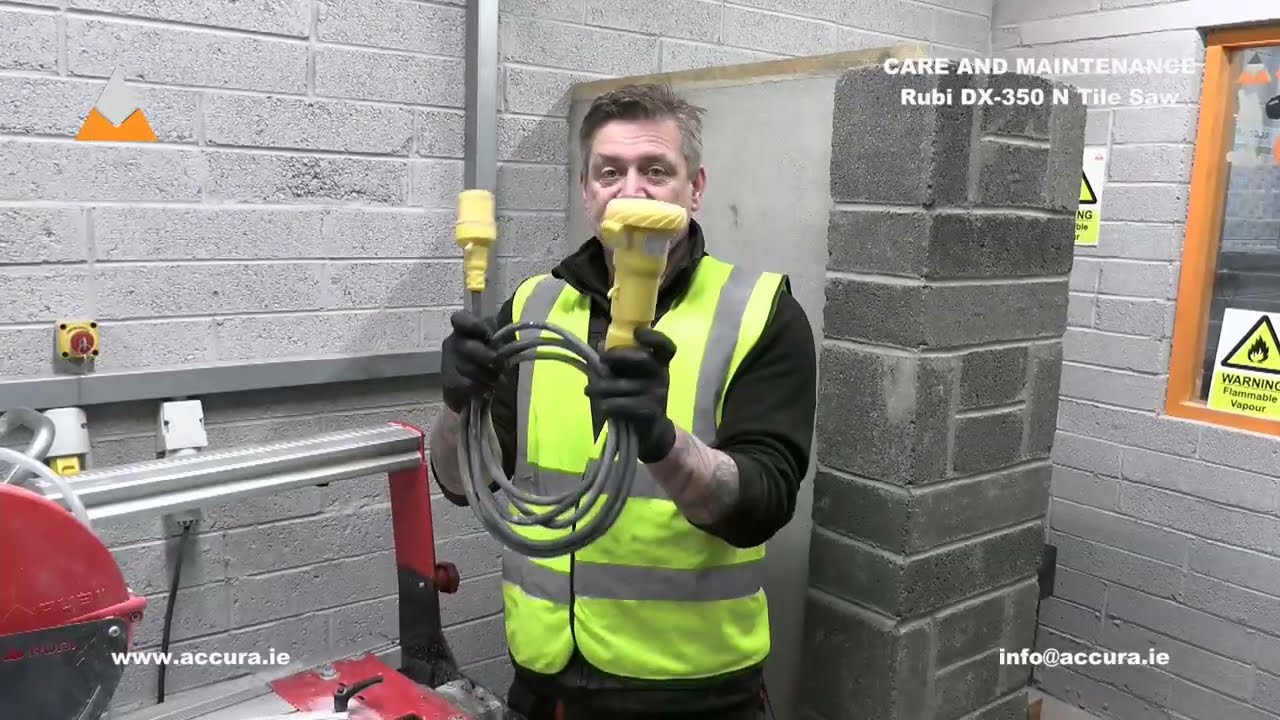 Care and Maintenance Rubi DX350n