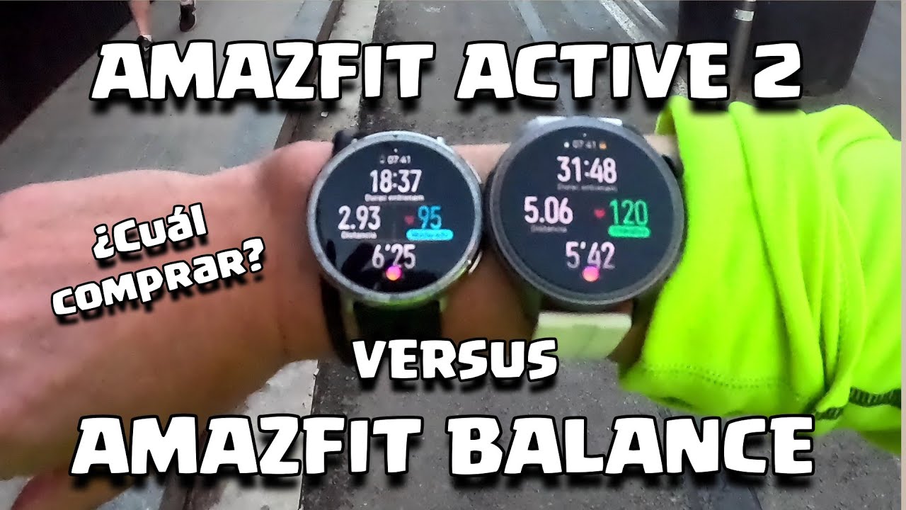 AMAZFIT ACTIVE 2 VS BALANCE 🔥Las diferencias ✅ Parte 2 de 2