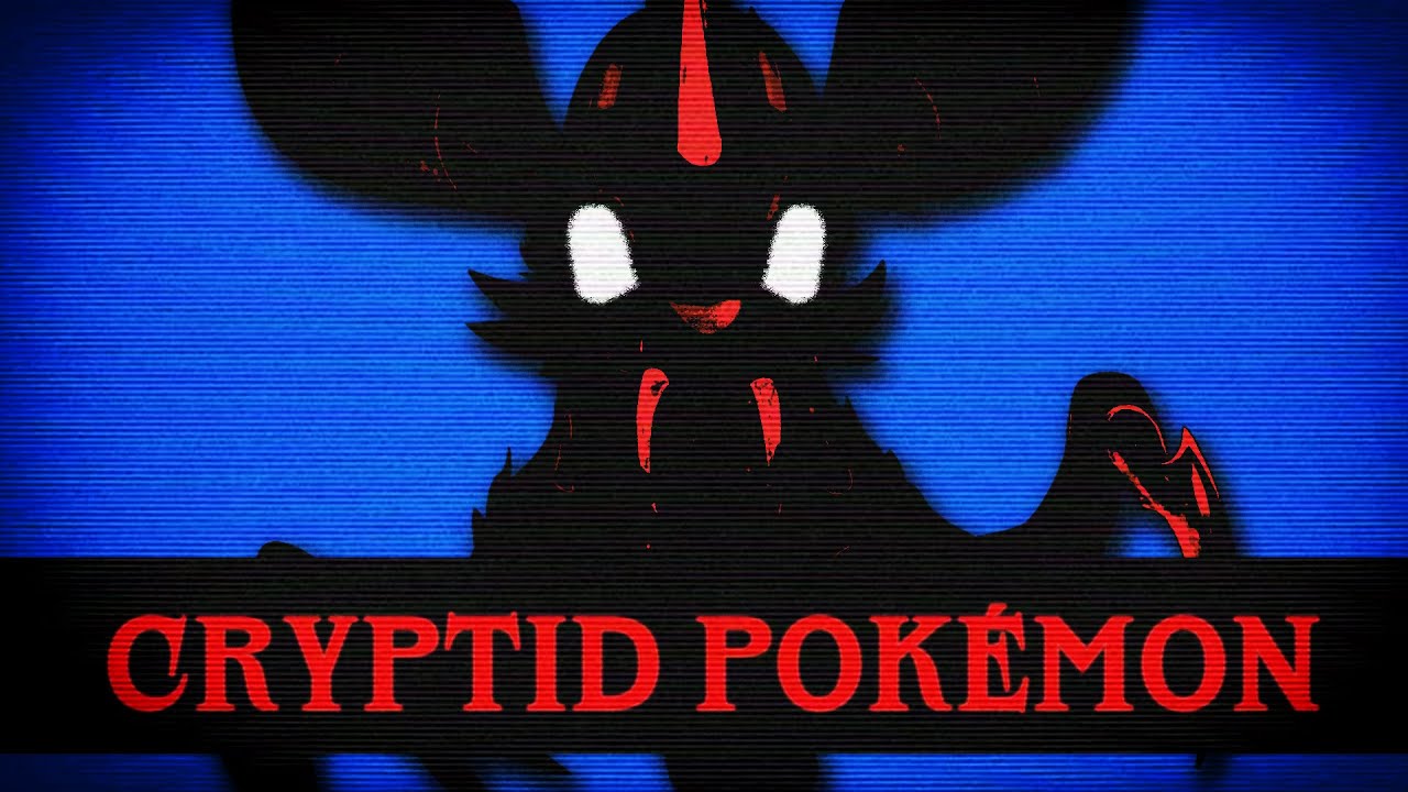 New Pokémon inspired by REAL Cryptids (Pokémon Analog Horror)