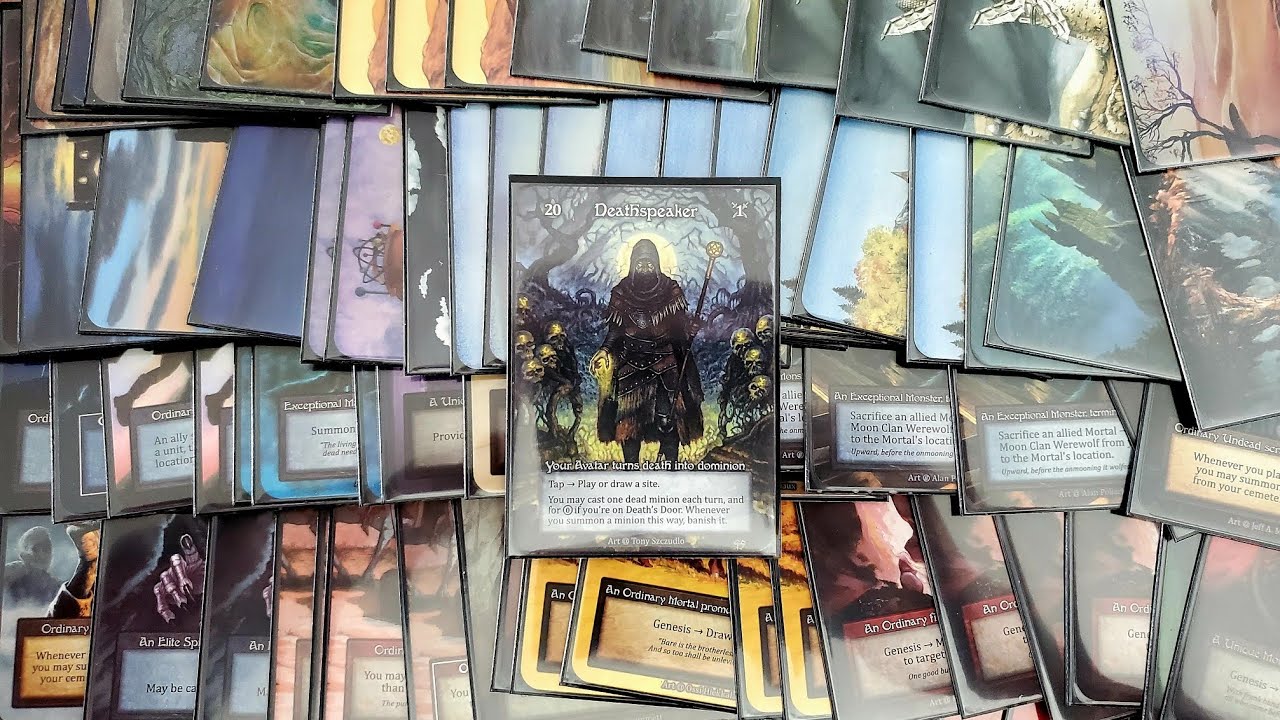 My FIRST 60/40 Sorcery TCG Deck Tech: Deathspeaker Midrange Zombies!