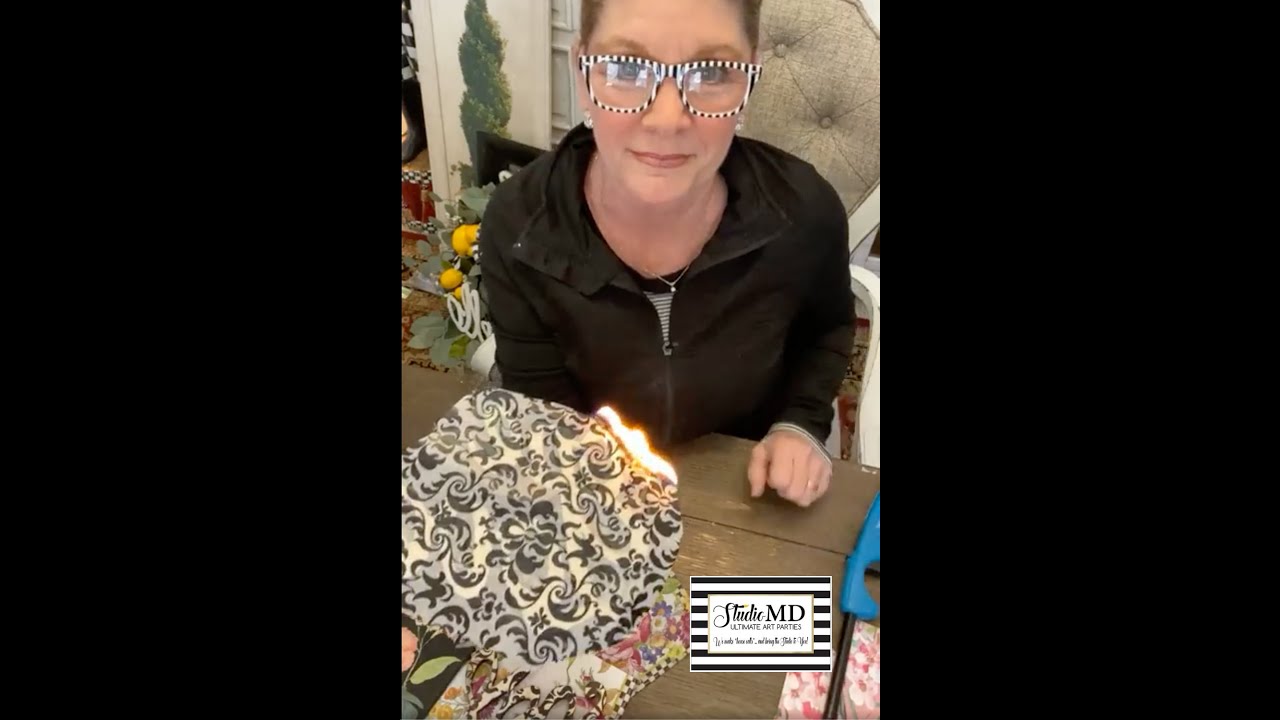 Napkin Burning! You Must Try This Decoupage Technique