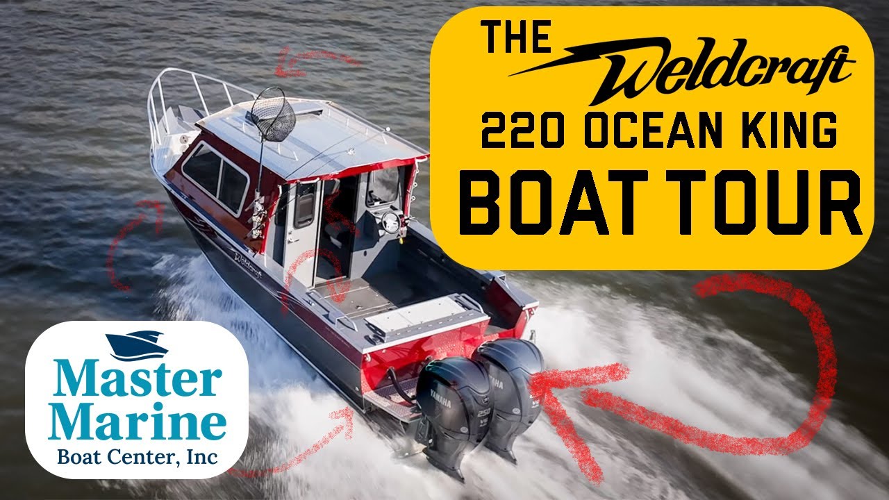 Weldcraft 220 Ocean King Tour 2024 года выпуска.