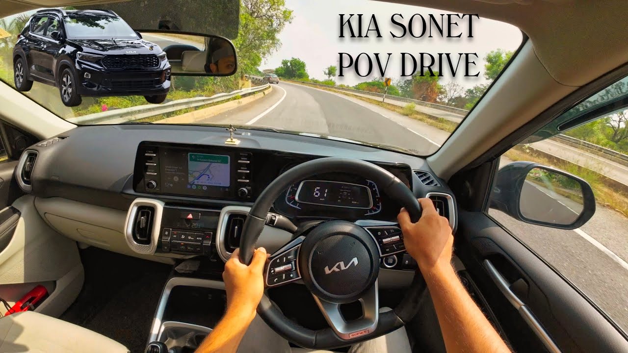 2022 KIA SONET POV DRIVE| HTX | 1.5 CRDI 100Ps 240Nm | BANGALORE CITY-HIGHWAY-EXPRESSWAY |POV #1|