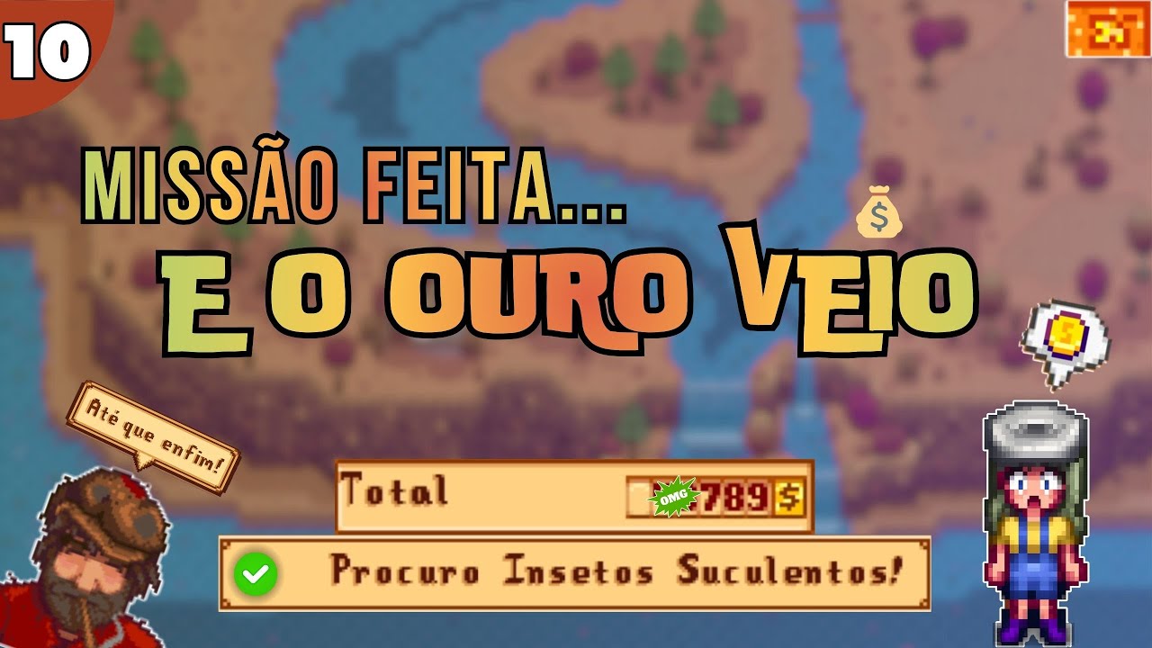 Stardew Valley – Missão Feita e Bolsos Cheios – (Gameplay sem comentários)