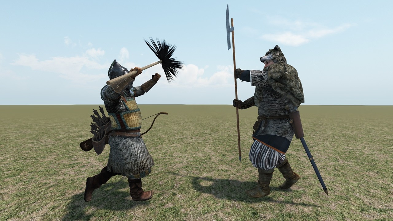 Nords Can't Polearm | Khuzait Khan's Guard vs Nord Ulfhedinn