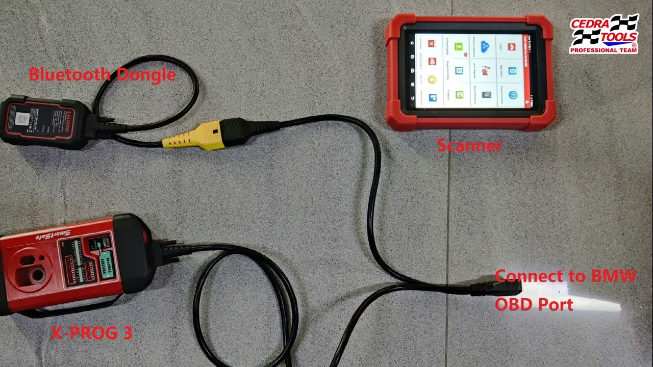 🛻Programación BMW con Launch IMMO Pro🔑