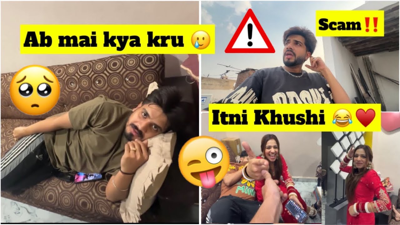 Khushi , scam 😰 ft 