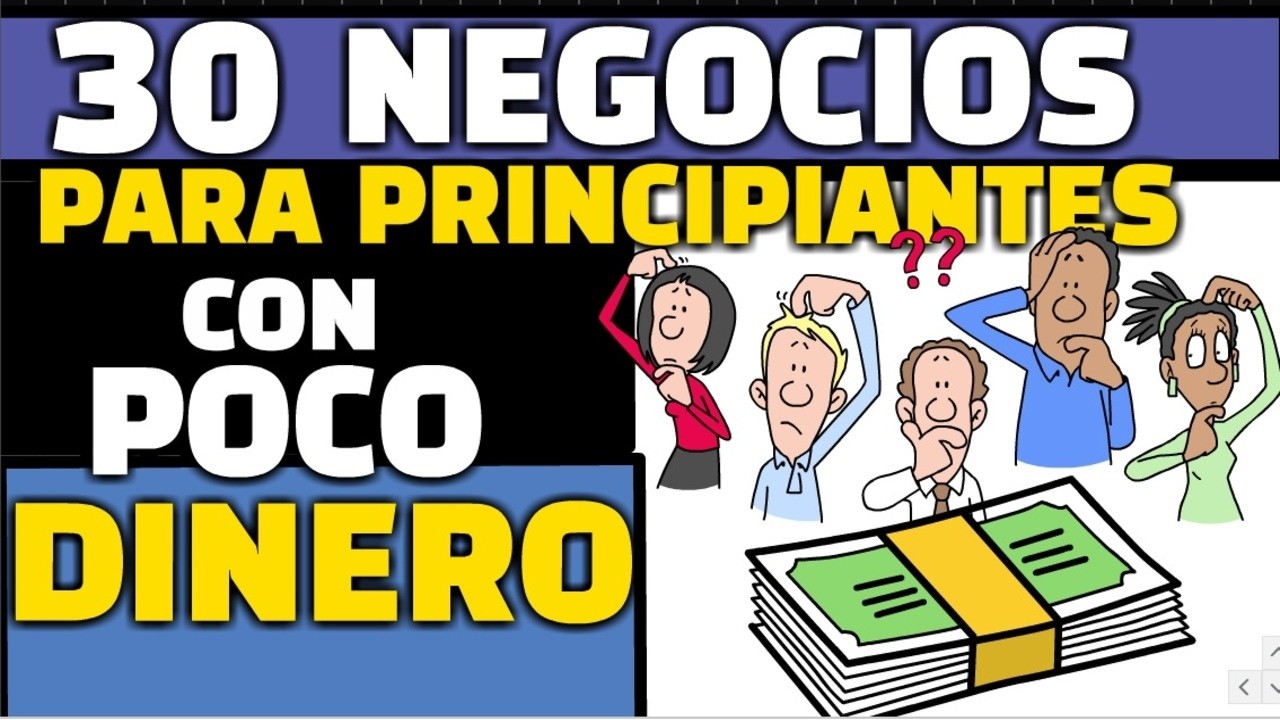 30 Negocios Rentables para Principiantes con Poco Dinero