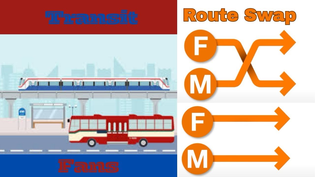 The F & M Lines Swap Tunnels New Routing, New Stops, and Smoother Service Starting on 12/08/25 pt2
