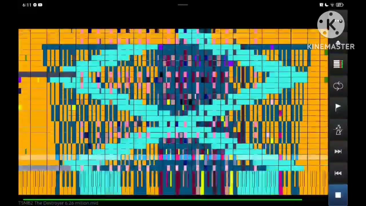 [BLACK MIDI] TSMB2 The Destroyer by TheSuperMarioBros2 (NO LAG, 6.26 MILLION NOTES)