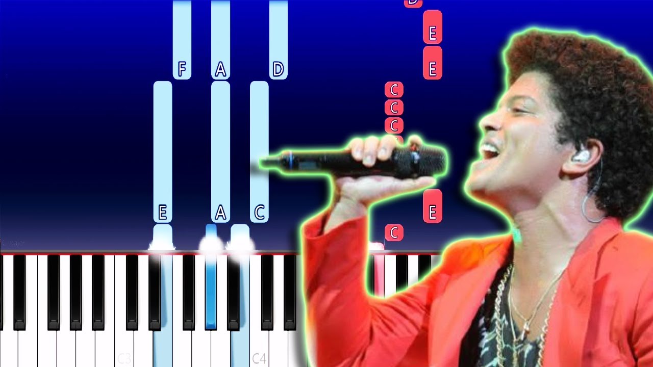Bruno Mars - Locked out of Heaven (Piano Tutorial)