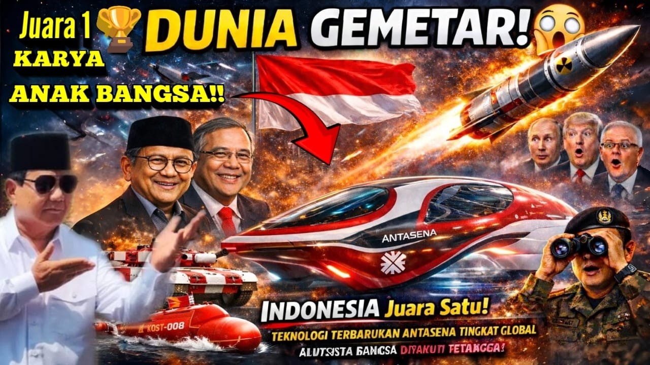 🔴 DUNIA GEMETAR‼️ 😱 ANTASENA Juara Dunia Alutsista Karya Anak Bangsa Indonesia Bikin Global Kaget!