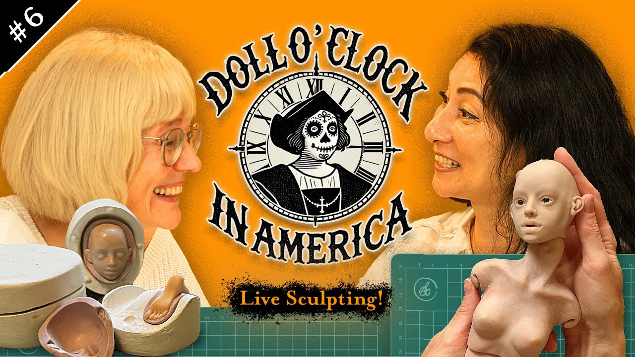 LIVE: Handmade BJD – Sculpting & Mold Casting in One Session!