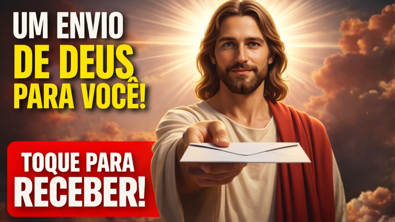 DEUS DIZ: Filho, pare agora e ouça — hoje algo vai mudar