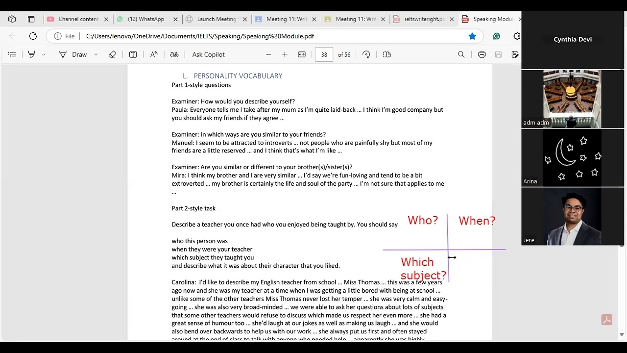 Personality Vocab (OWS)