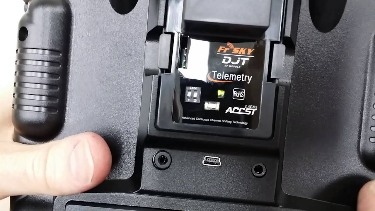 How to Bind the FrSky D8R-XP to DJT module