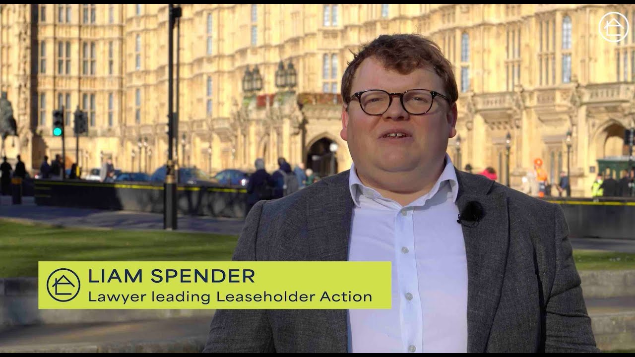 Liam Spender gives evidence to Parliament about leasehold scandal