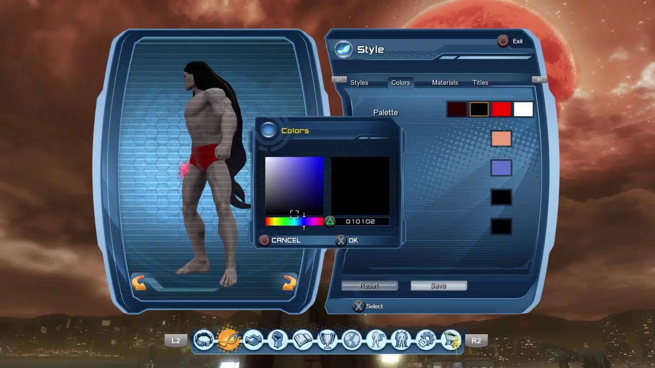 How to make Madara Uchiha in DCUO